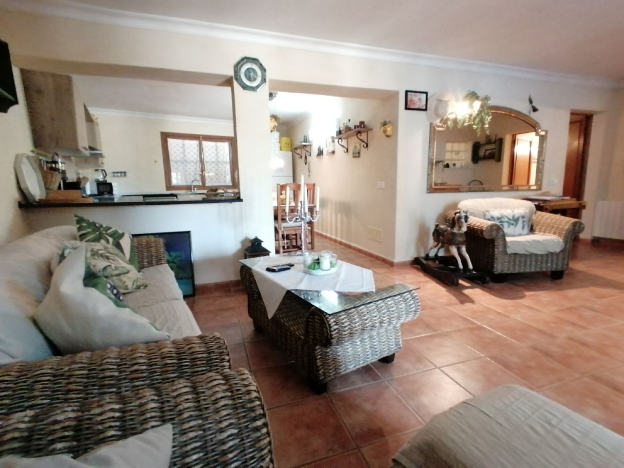 Invierno 26/27: Apartamento en el campo con A/C, terrazas cerca de Cas Concos -- FAP 39 WT