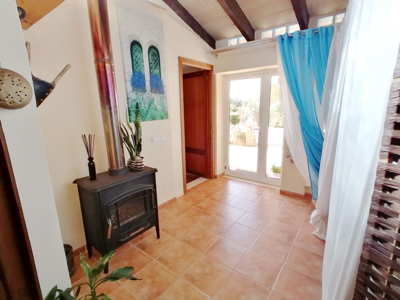 Invierno 26/27: Apartamento en el campo con AC y chimenea en una zona tranquila cerca de Cas Concos -- FAP 39 wT