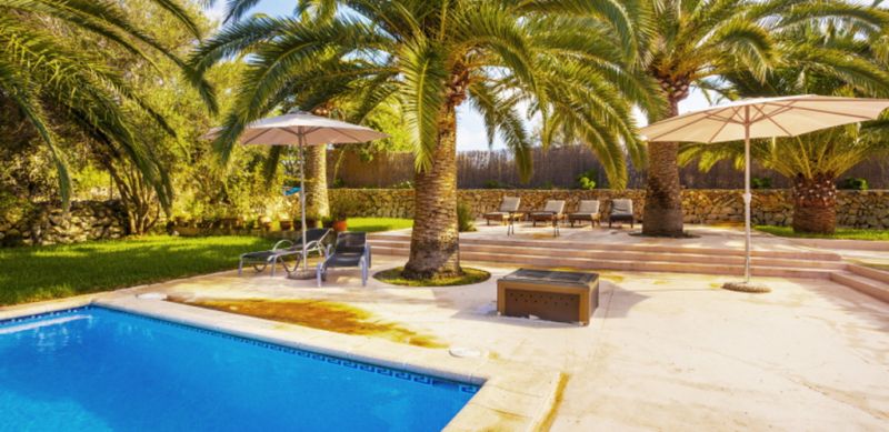 Winter 27 / 28: Ebenerdiges Chalet mit AC und Pool bei Es Carritxo -- CH 17 WT