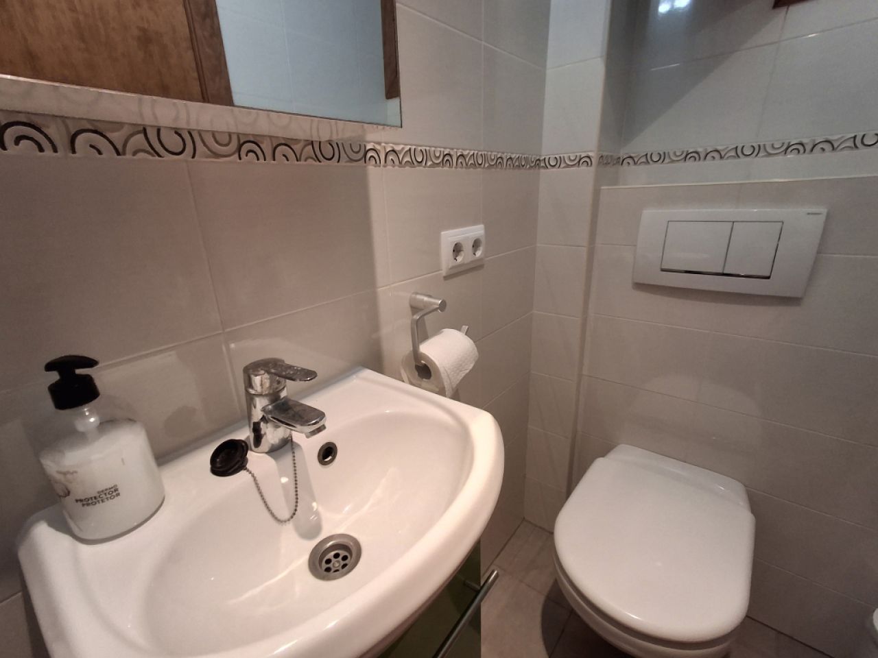 Winter 27 / 28: Bright apartment with AC on the first line of Sa Rapita--- AP 03 WT