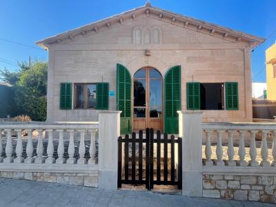 WINTER: Chalet in 1. Coastline with garden, AC, fireplace and pure sea views -- Cala Figuera -- CH 4