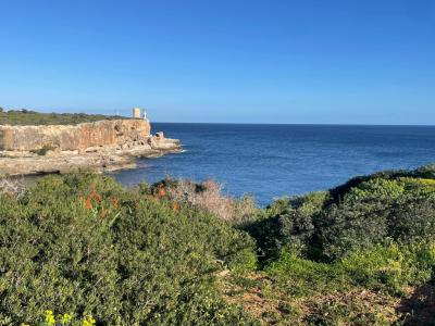 WINTER: Chalet in 1. Coastline with garden, AC, fireplace and pure sea views -- Cala Figuera -- CH 4