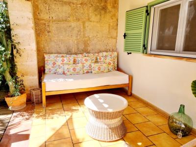 Invierno: Finca de una sola planta con aire acondicionado y piscina cerca de Campos - Es Trenc-- F 3