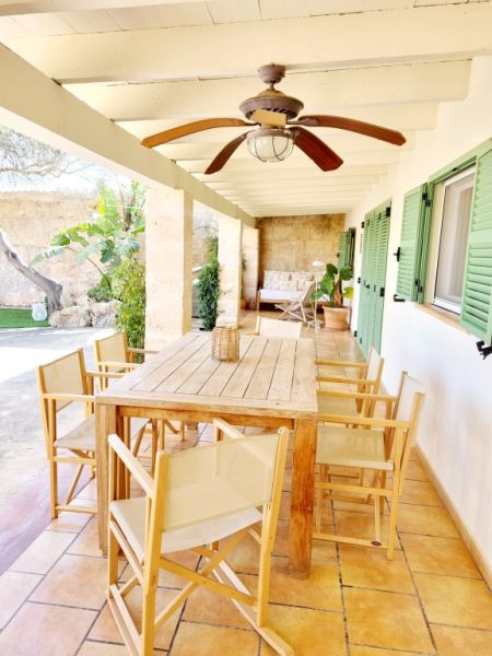 Invierno: Finca de una sola planta con aire acondicionado y piscina cerca de Campos - Es Trenc-- F 3