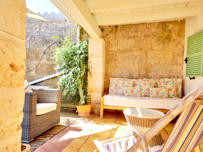 Invierno: Finca de una sola planta con aire acondicionado y piscina cerca de Campos - Es Trenc-- F 3