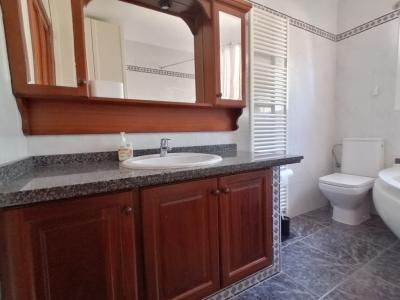 Winter: Ebenerdiges Chalet mit Gaszentralheizung, Pool und Garten in Cala Murada -- CH 11