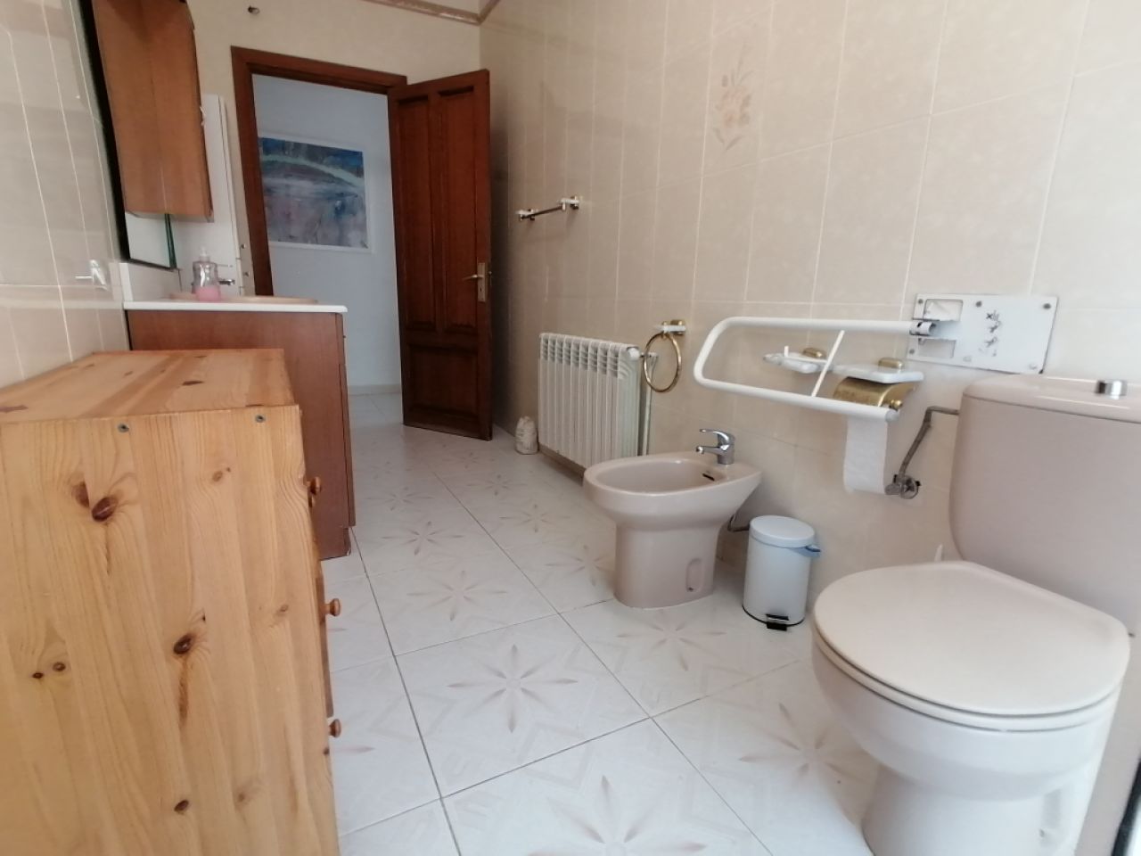 Winter: Ebenerdiges Chalet mit Gaszentralheizung, Pool und Garten in Cala Murada -- CH 11