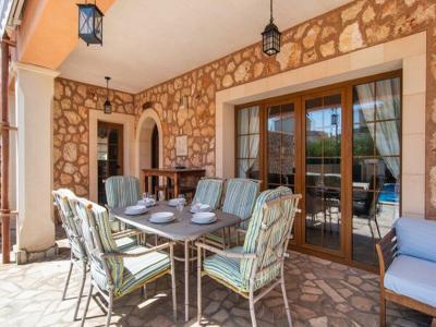 Winter: Single-storey chalet with oil central heating and garden in a quiet location of Porto Colom 