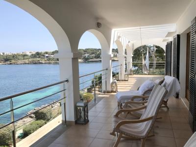 Winter: Elegantes Chalet mit Ölzentralheizung in 1. LInie der Küste von Portocolom --- CH 08 WT