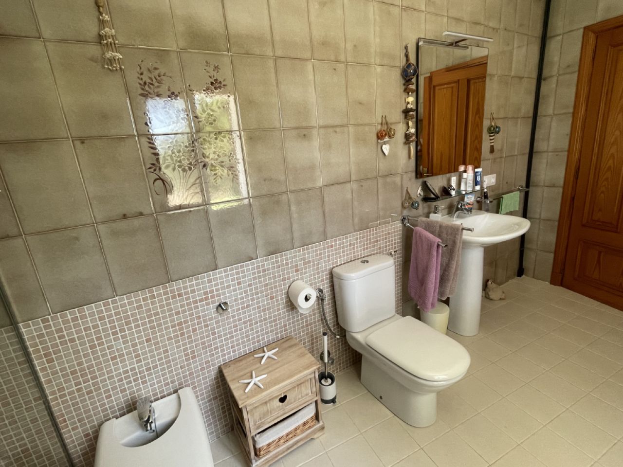 Winter: Elegantes Chalet mit Ölzentralheizung in 1. LInie der Küste von Portocolom --- CH 08 WT