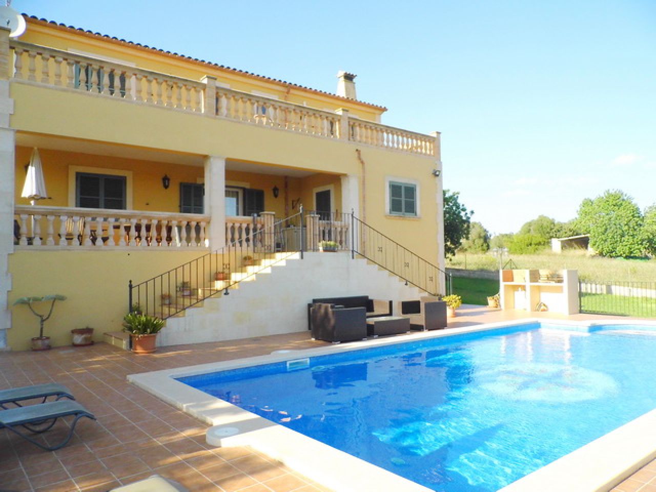 WINTER: Gemütliche Finca mit Heizung, Pool in Cas Concos -- F 62 WT