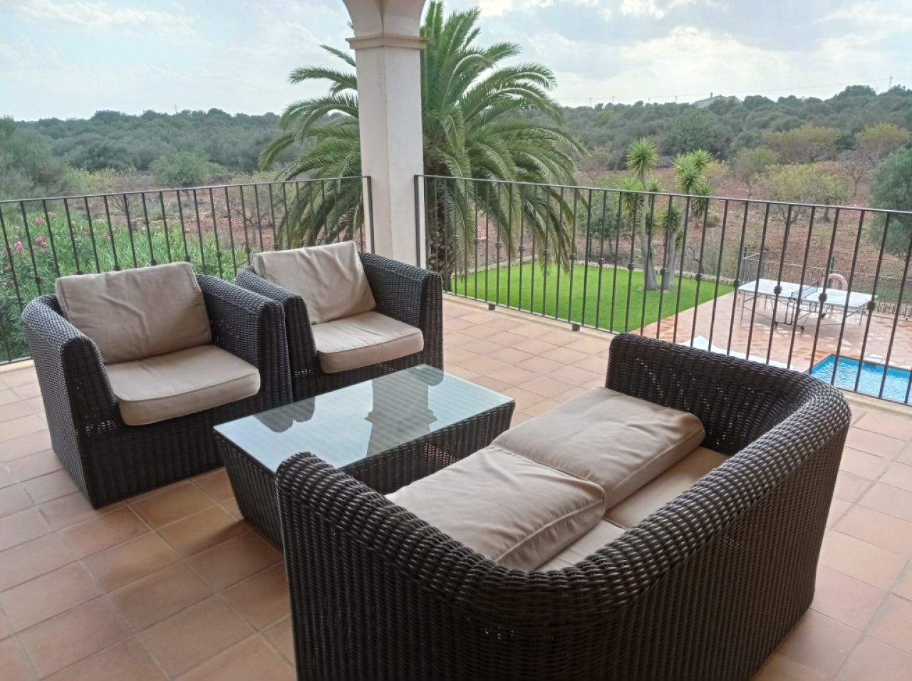 Winter: Grosse Finca mit Heizung, Pool bei S Horta - Mallorca -- F 181 WT