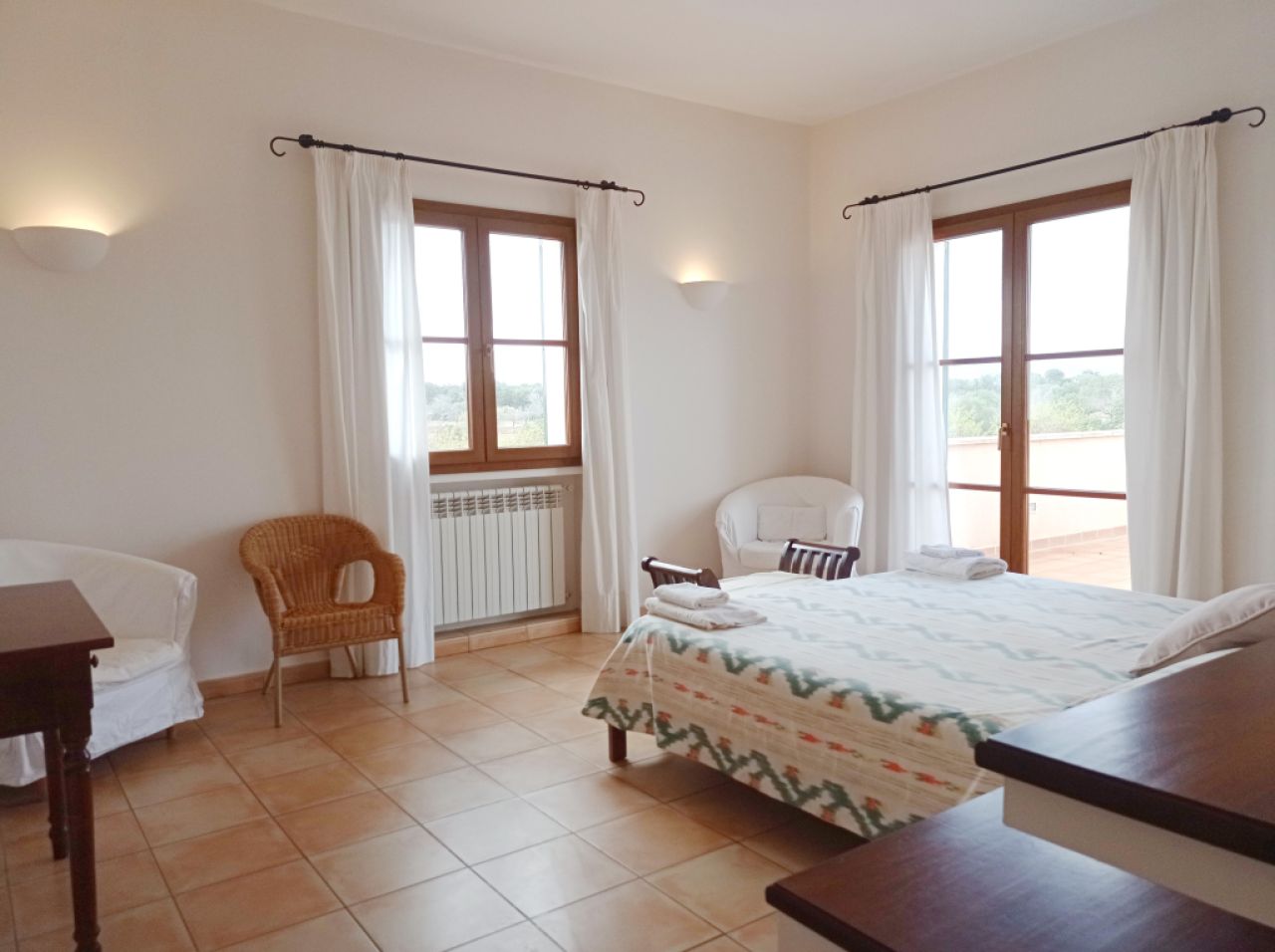 Winter: Grosse Finca mit Heizung, Pool bei S Horta - Mallorca -- F 181 WT