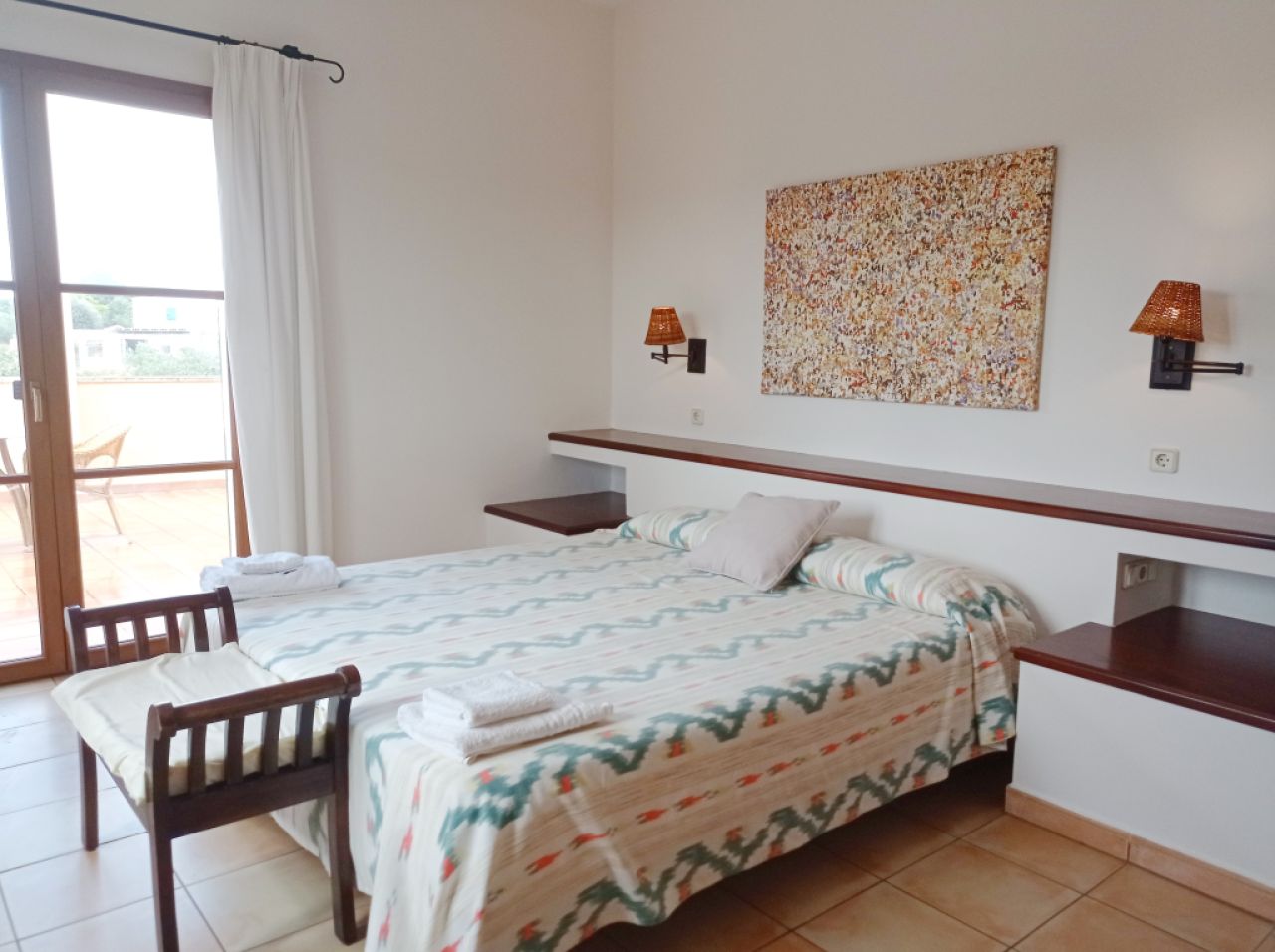 Winter: Grosse Finca mit Heizung, Pool bei S Horta - Mallorca -- F 181 WT