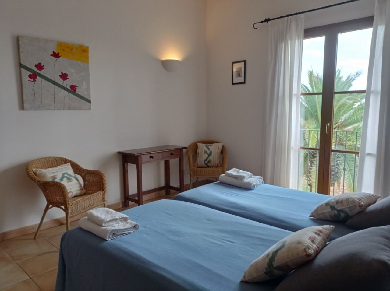 Winter: Grosse Finca mit Heizung, Pool bei S Horta - Mallorca -- F 181 WT