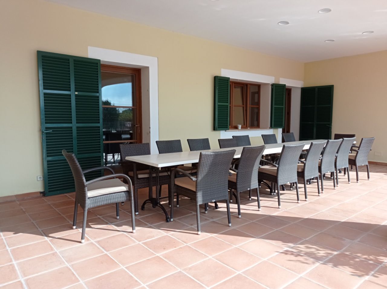 Winter: Grosse Finca mit Heizung, Pool bei S Horta - Mallorca -- F 181 WT