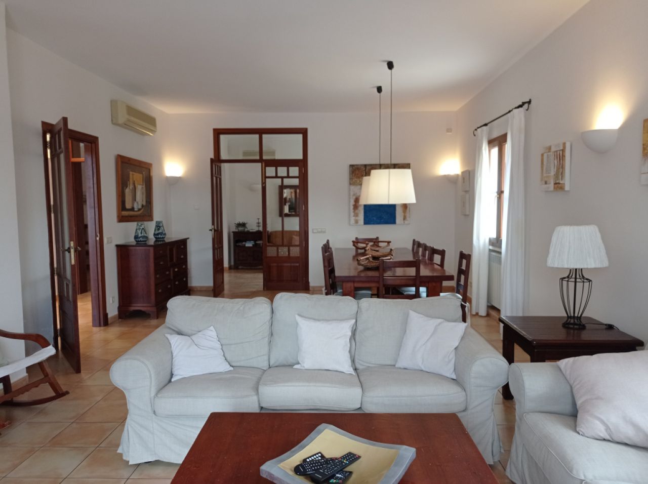 Winter: Grosse Finca mit Heizung, Pool bei S Horta - Mallorca -- F 181 WT