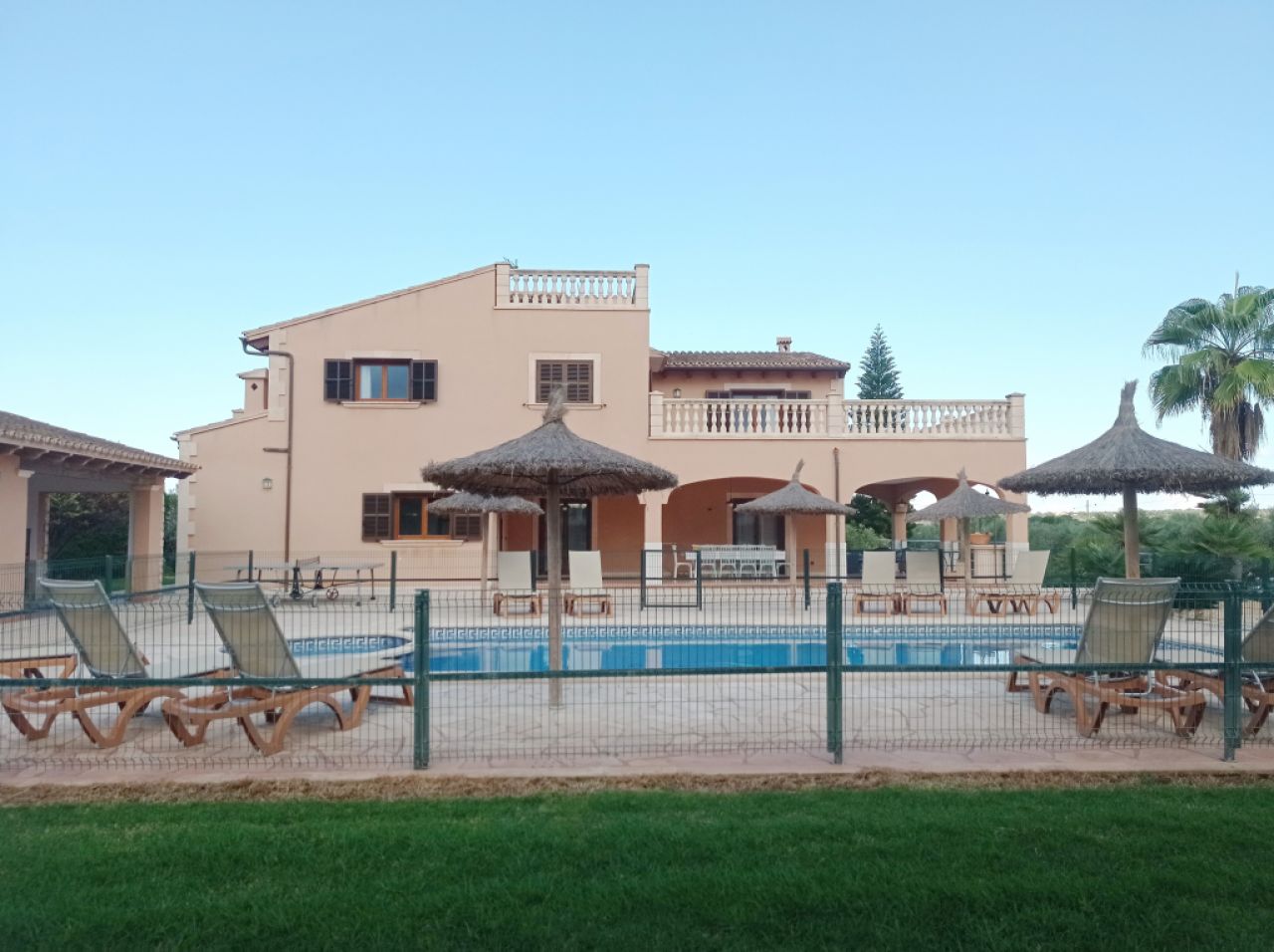 Invierno: Gran finca con calefacción, piscina y barbacoa entre Ses Salines y Colonia St. Jordi -- F 