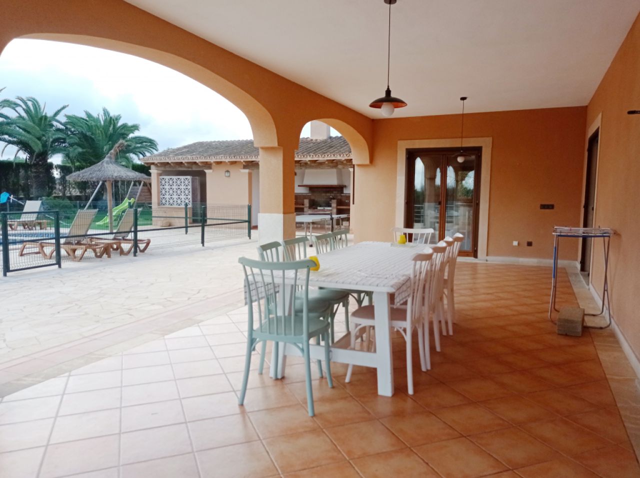 Invierno: Gran finca con calefacción, piscina y barbacoa entre Ses Salines y Colonia St. Jordi -- F 