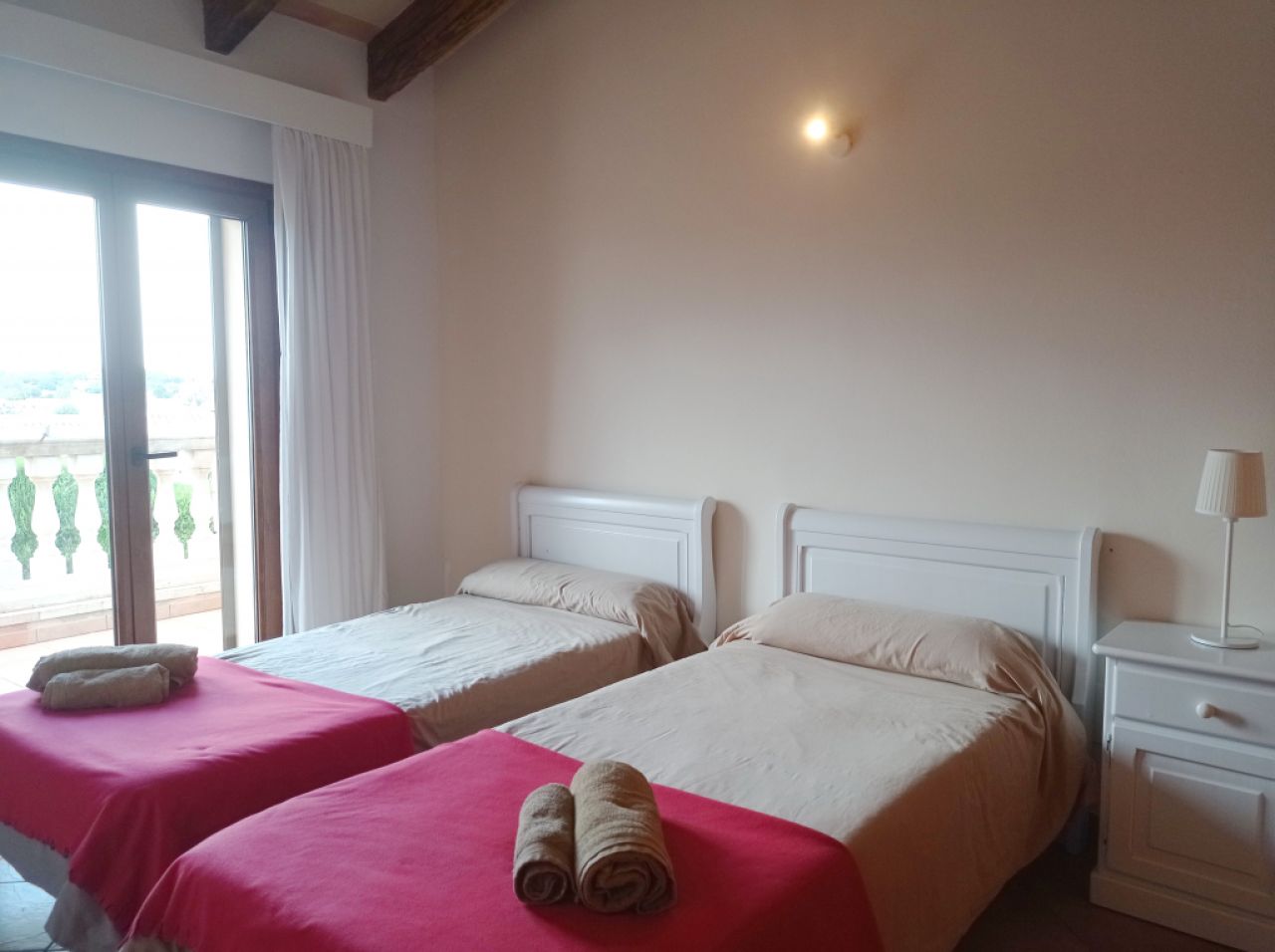 Invierno: Gran finca con calefacción, piscina y barbacoa entre Ses Salines y Colonia St. Jordi -- F 