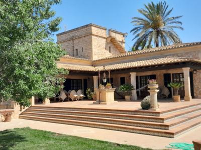 Winter: Grosse Finca mit traumhaftem Garten  bei Ses Salines -- F  63 WT