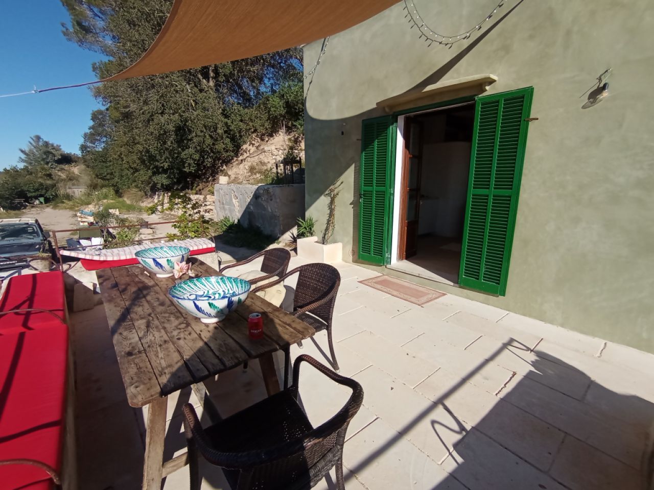 WINTER: Kleines Häuschen in den Bergen bei Felanitx --- C 11 WT