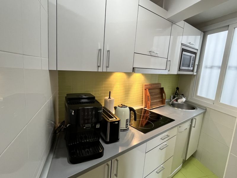 Invierno: Cómodo apartamento con vista parcial al mar en 2.ª línea de la costa de Portixol-- AP 33 WT