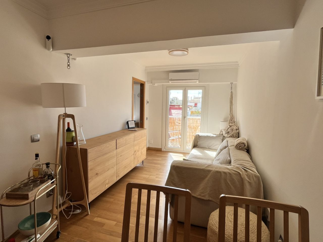 Invierno: Cómodo apartamento con vista parcial al mar en 2.ª línea de la costa de Portixol-- AP 33 WT