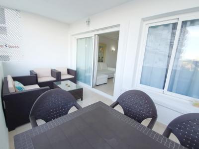 WINTER: Modernes Ap mit Gemeinschaftspool und Tennisplatz am Hafen von Alcudia --- AP 24 WT