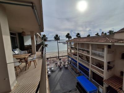 Winter: Modern apartment on 3rd floor with partial harbour and sea view in Colonia St. Jordi -- AP 08 WT