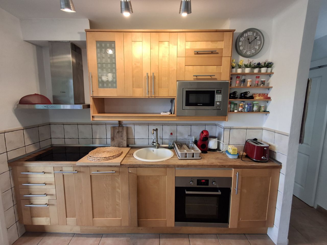 Winter: Modern apartment on 3rd floor with partial harbour and sea view in Colonia St. Jordi -- AP 08 WT