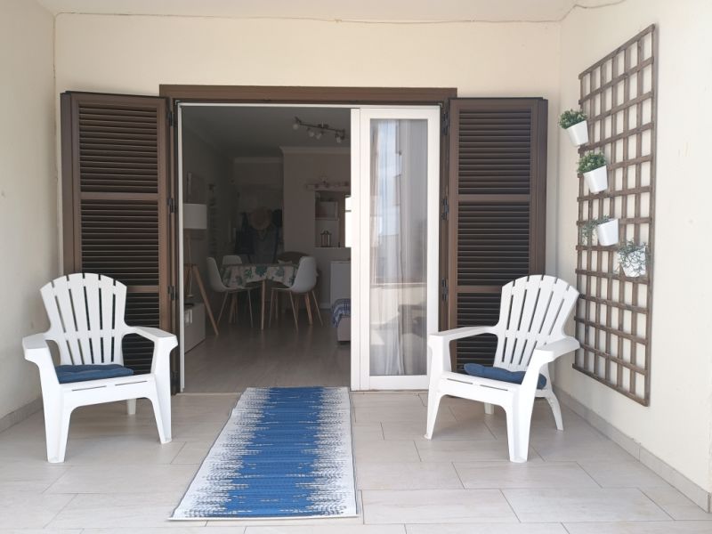 WINTER: Ground floor apartment with front terrace and sea view in Colonia St. Jordi -- AP 31 WT