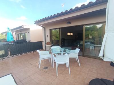 WINTER: Reihenhaus mit Gemeinschaftspool, Pellet und AC in Cala Mandia -- CH 26 WT