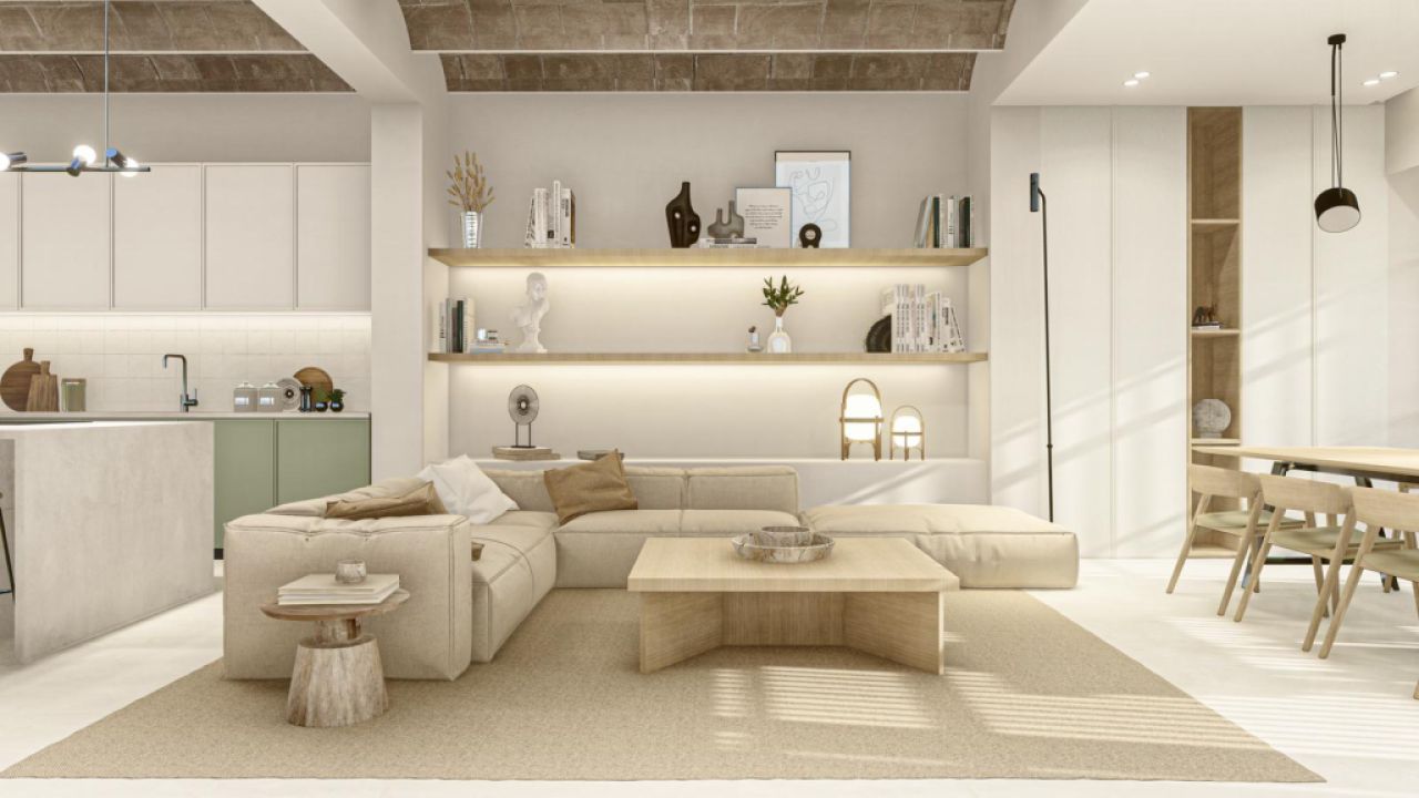 WINTER: Schicke Parterrewohnung mit Zentral AC in einem Vorort von Palma -- AP 28 WT