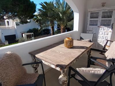 Winter: Schickes Aparment mit 3 Terrassen und Heizung in Cala Santanyi -- AP 30  WT