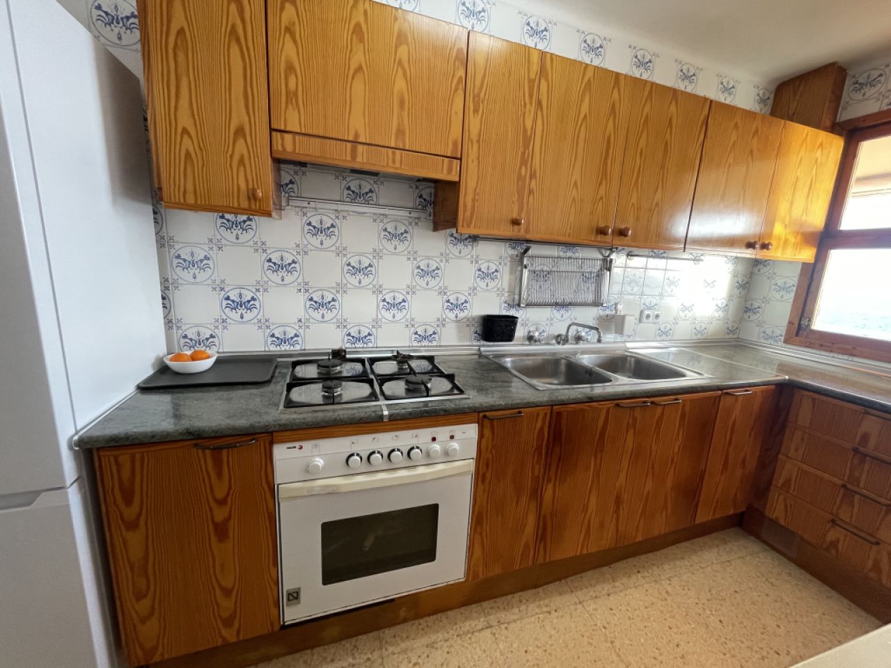 Winter: Sonniges Apartment mit Terrasse in 1. Linie von Sa Rapita -- AP 06 WT