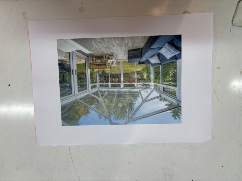 Conservatorio acristalado (por favor tenga en cuenta que esto no es un invernadero)