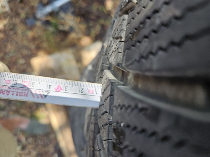 Neumáticos de invierno como nuevos