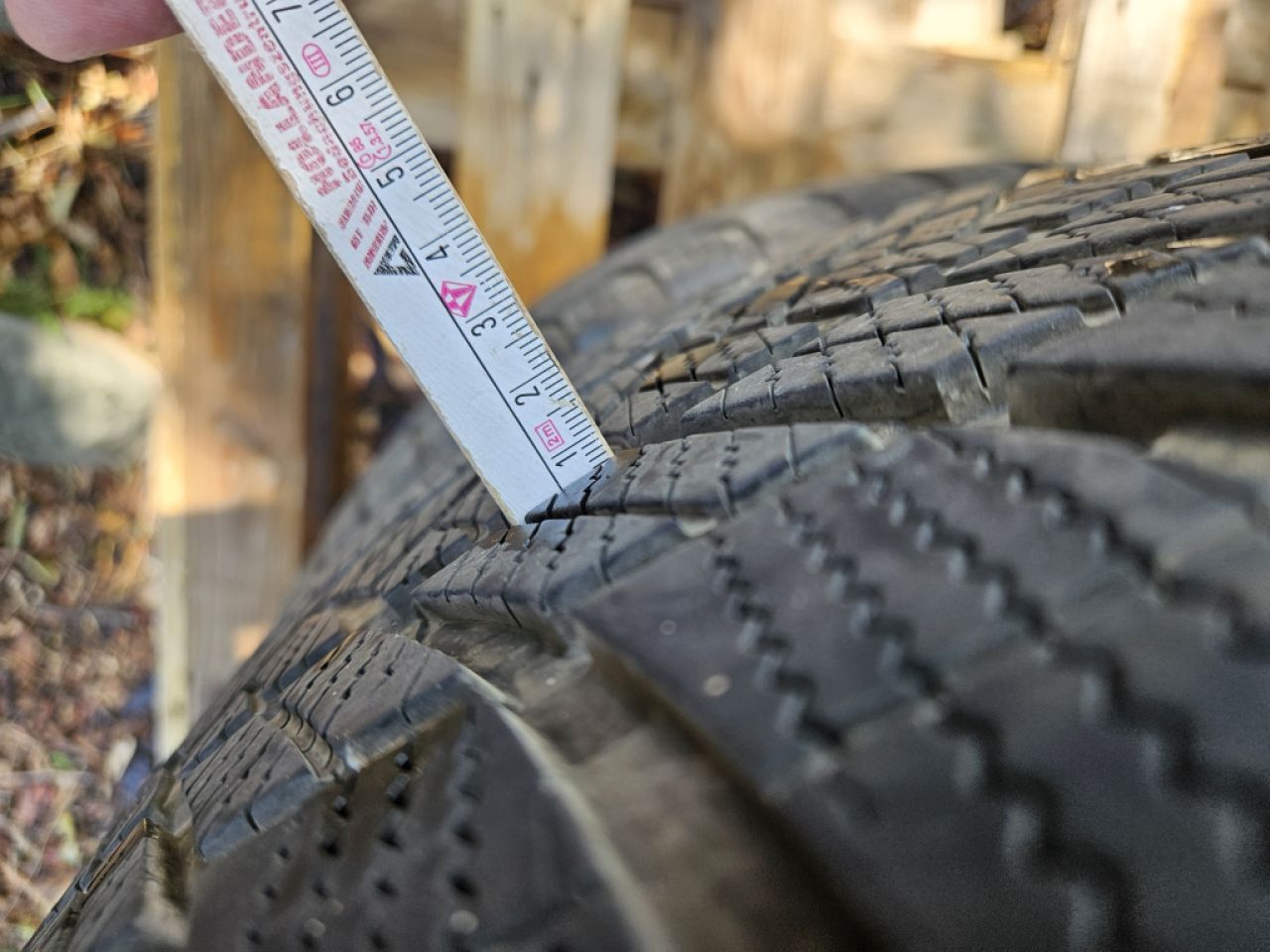 Neumáticos de invierno como nuevos