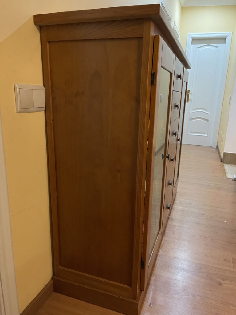 Conjunto de muebles para salón madera maciza mueble para TV