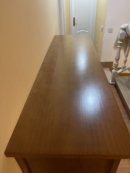 Wohnzimmer Möbel Set Massiv Holz TV-Board