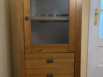 Wohnzimmer Möbel Set Massiv Holz TV-Board