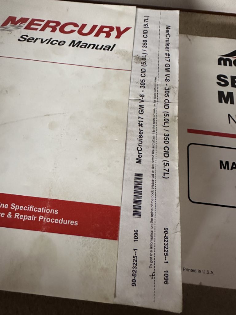 Manuales de taller Mercruiser/Volvo Penta