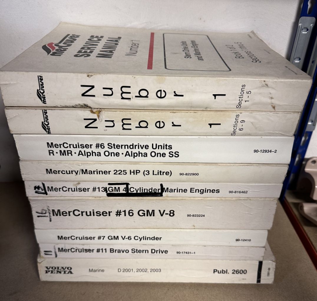 Manuales de taller Mercruiser/Volvo Penta