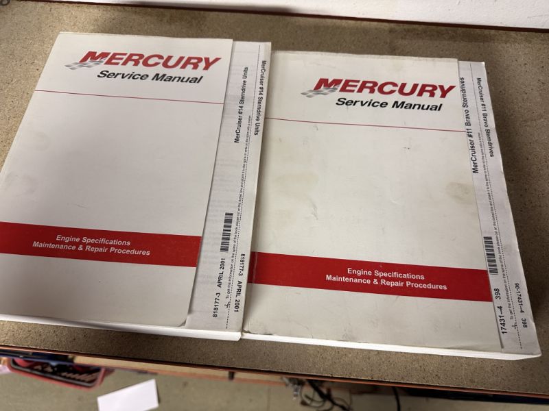 Manuales de taller Mercruiser/Volvo Penta