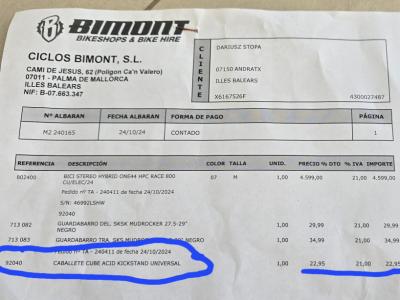 Caballete Cube Acid Kickstand Universal