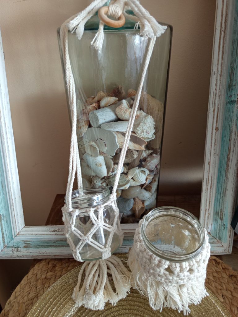 Wunderschöne Boho Deko + goldene Glas-Teller