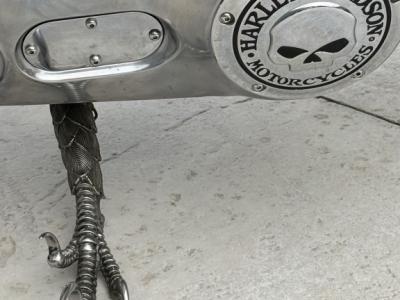 Wunderschöne Harley Dyna Custom | 1450cc Twin Cam | 230er Heckumbau | Matt Black