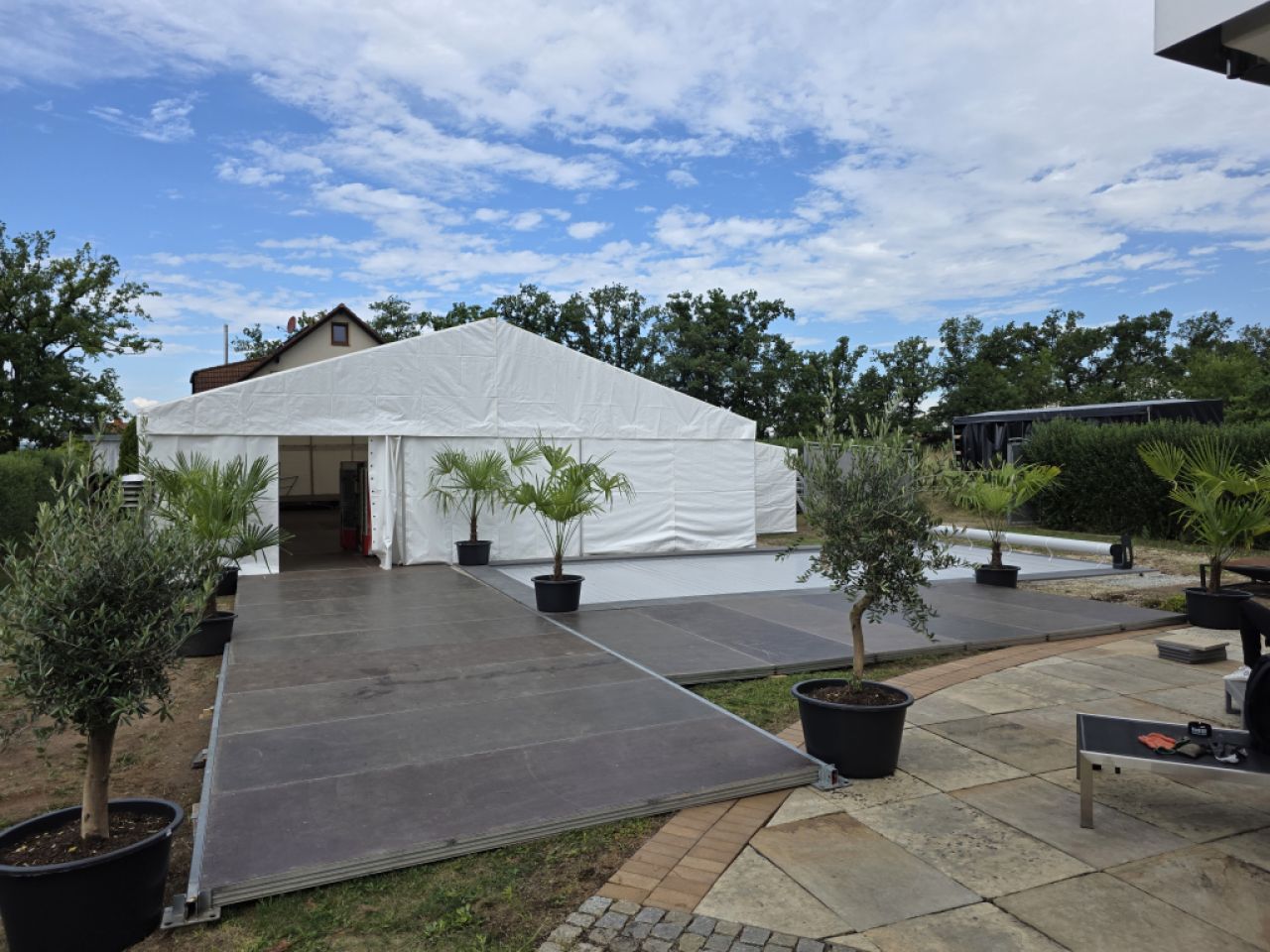 Zeltverleih, Eventmanagement