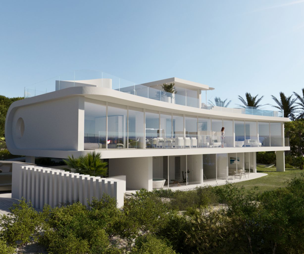 Se vende impresionante casa enfrente del mar de Cala Mendia